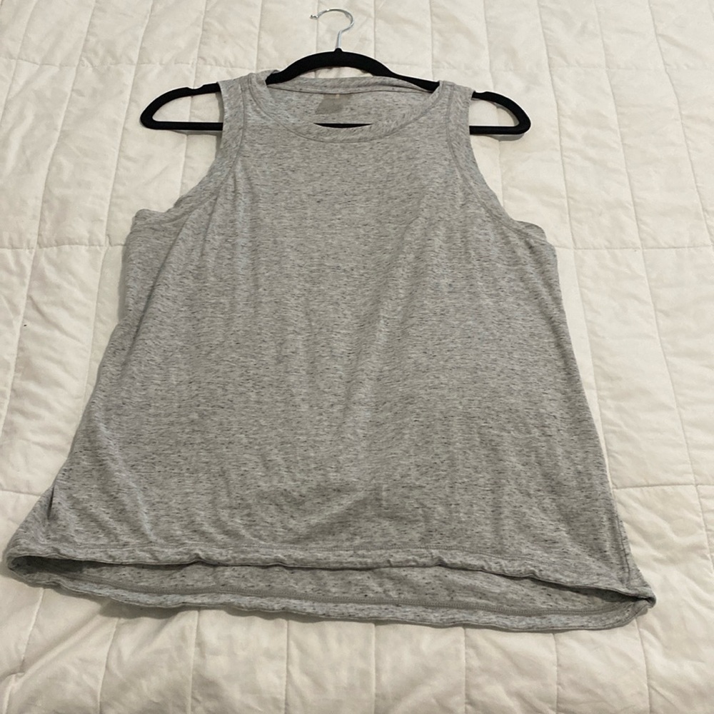 Calia gray heathered tank top, L
